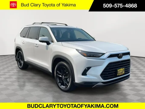White 2025 Toyota Grand Highlander Platinum for sale in Union Gap, WA
