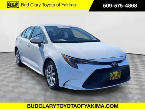 White 2021 Toyota Corolla LE for sale in Union Gap, WA