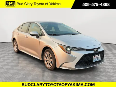 Silver 2021 Toyota Corolla LE for sale in Union Gap, WA