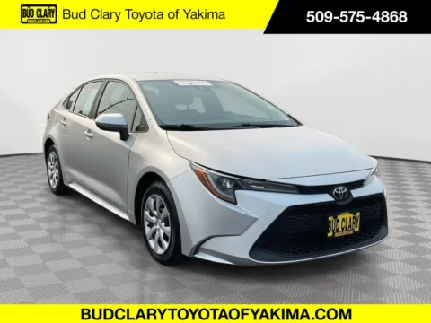 Silver 2021 Toyota Corolla LE for sale in Union Gap, WA