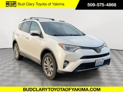 White 2016 Toyota RAV4 Limited for sale in Union Gap, WA