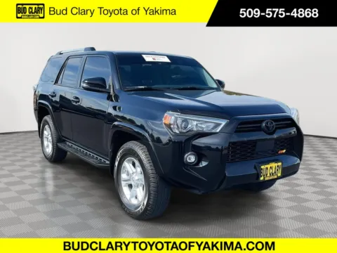 Black 2021 Toyota 4Runner SR5 Premium for sale in Union Gap, WA