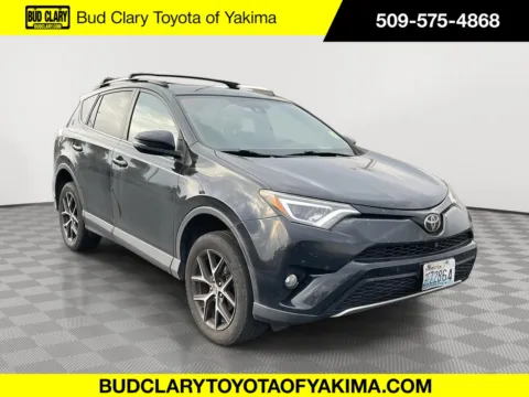 Black 2017 Toyota RAV4 SE for sale in Union Gap, WA