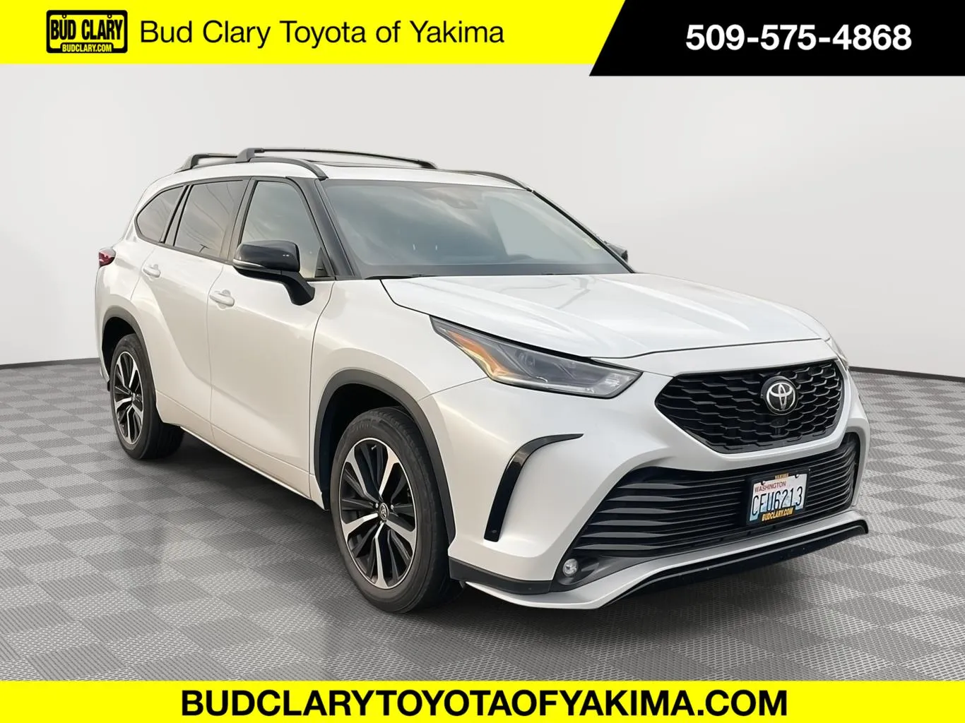 White 2022 Toyota Highlander XSE for sale in Union Gap, WA