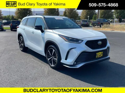 White 2022 Toyota Highlander XSE for sale in Union Gap, WA