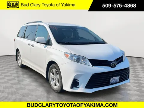 White 2019 Toyota Sienna L for sale in Union Gap, WA