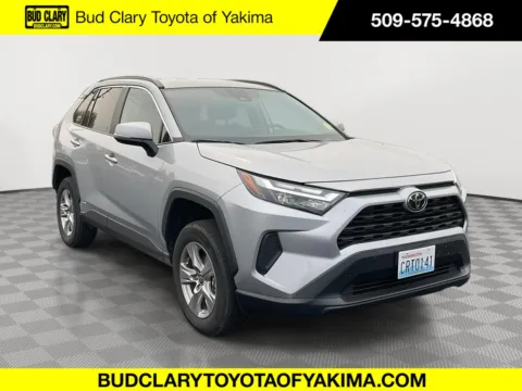 Silver 2025 Toyota RAV4 Hybrid XLE for sale in Union Gap, WA