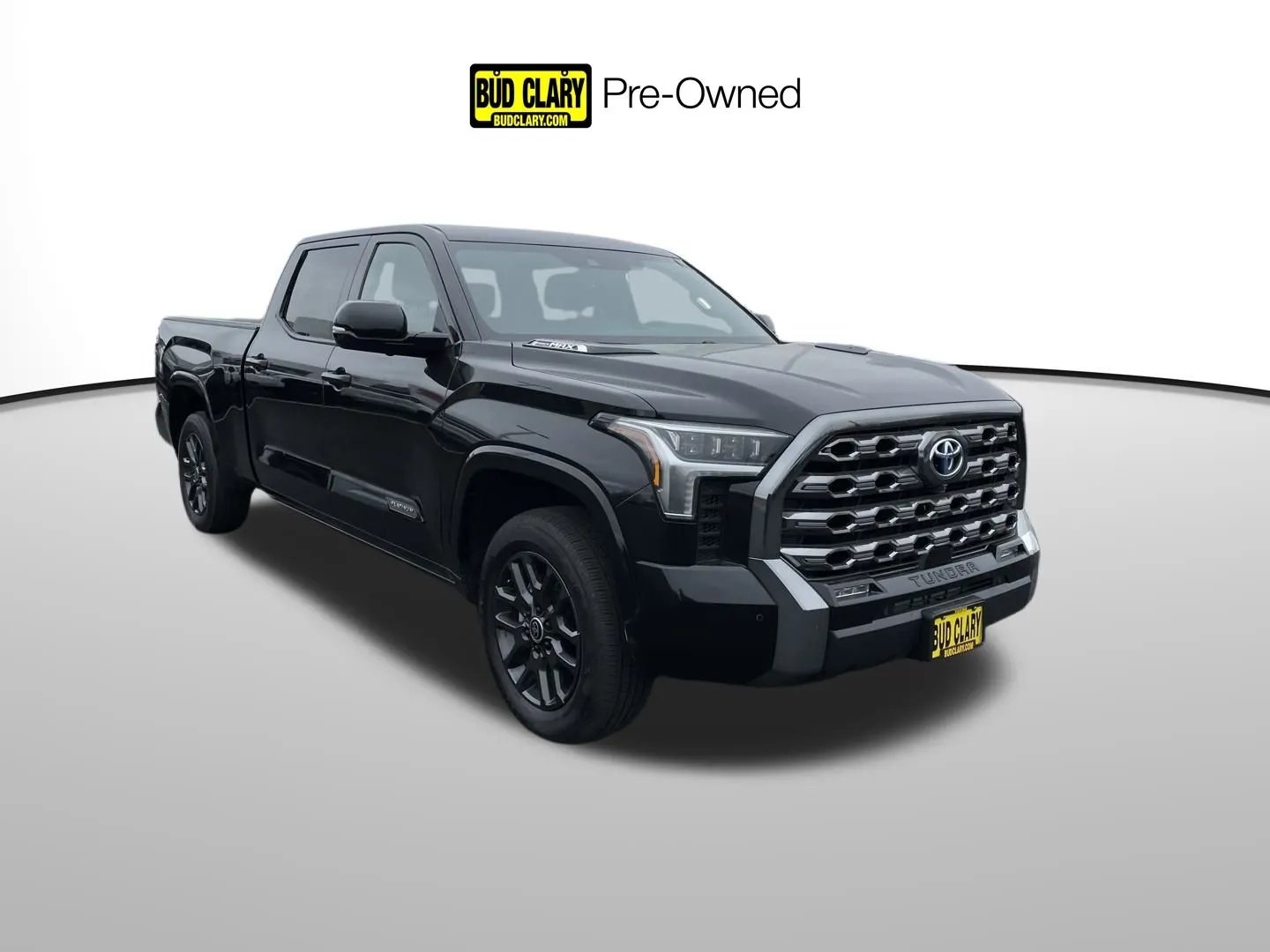 Black 2024 Toyota Tundra Hybrid Platinum for sale in Union Gap, WA