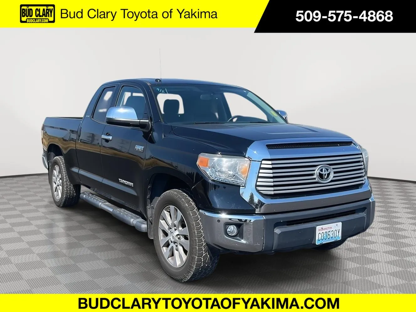 Black 2014 Toyota Tundra Truck LTD for sale in Union Gap, WA