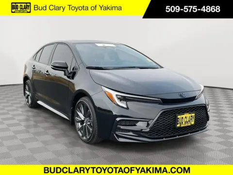 Black 2025 Toyota Corolla Hybrid SE for sale in Union Gap, WA