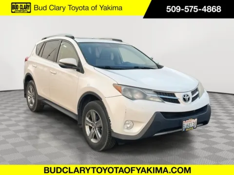 White 2015 Toyota RAV4 XLE for sale in Union Gap, WA