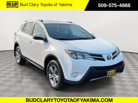 White 2015 Toyota RAV4 XLE for sale in Union Gap, WA