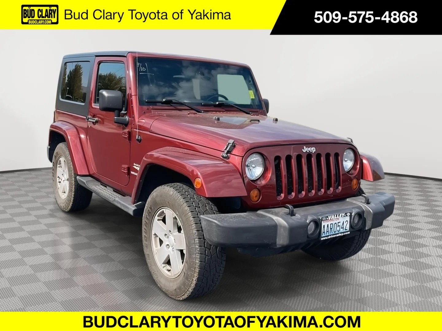 Red 2007 Jeep Wrangler Sahara for sale in Union Gap, WA