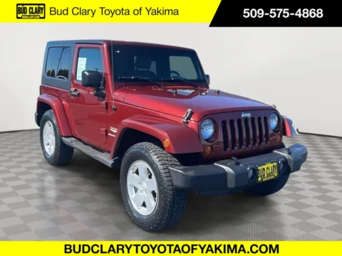Red 2007 Jeep Wrangler Sahara for sale in Union Gap, WA