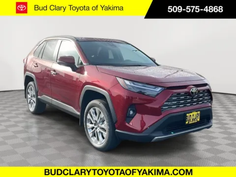 Red 2025 Toyota RAV4 Limited for sale in Union Gap, WA