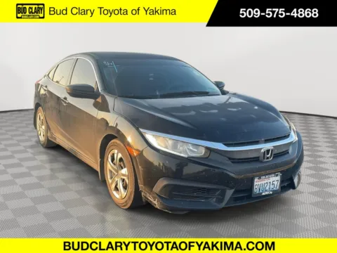 Black 2016 Honda Civic Sedan LX for sale in Union Gap, WA