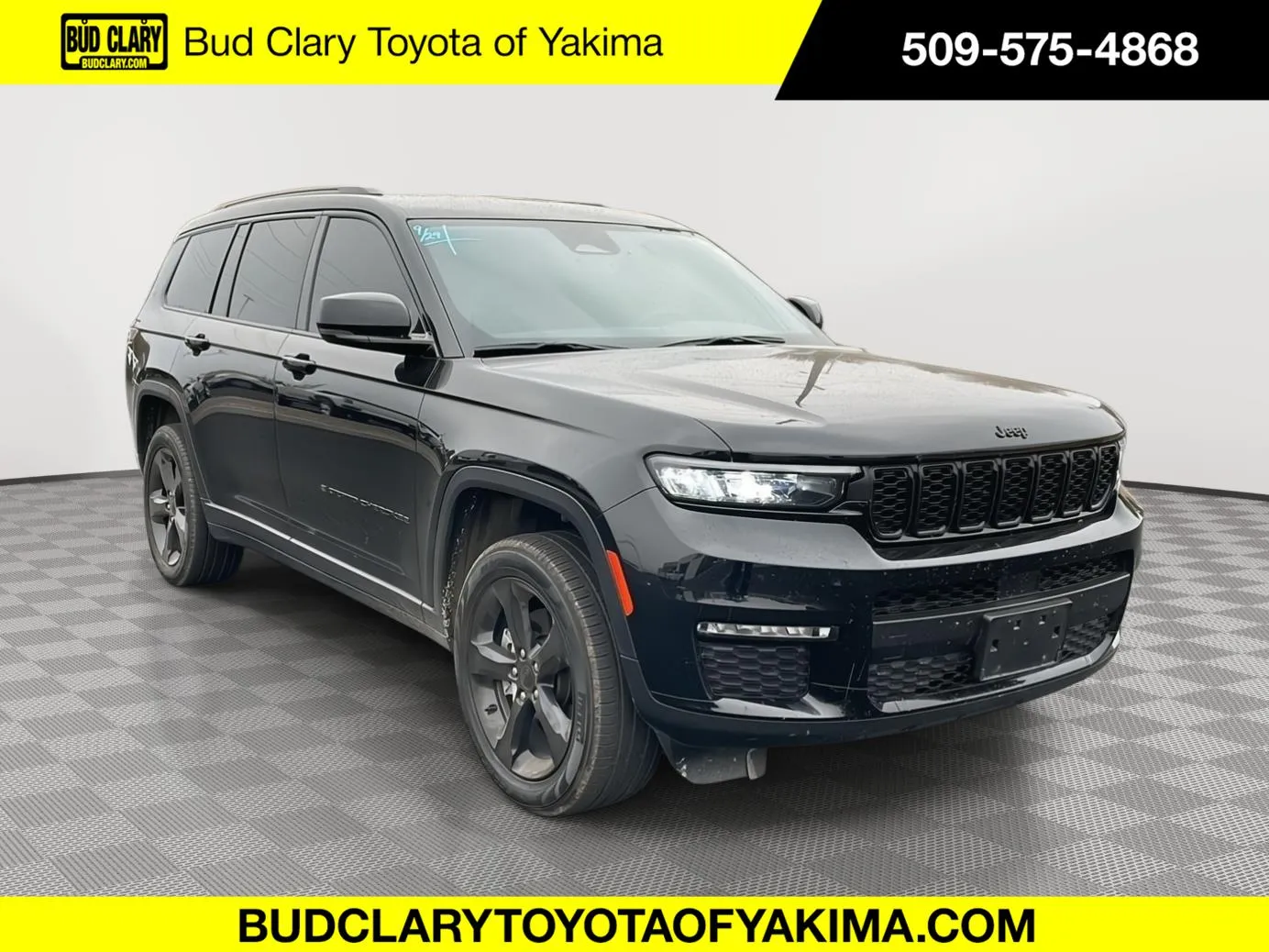 Black 2025 Jeep Grand Cherokee L Limited for sale in Union Gap, WA