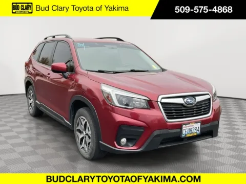 Red 2021 Subaru Forester Premium for sale in Union Gap, WA