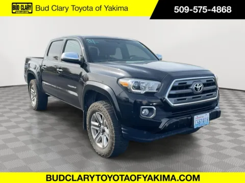 Black 2017 Toyota Tacoma Limited for sale in Union Gap, WA