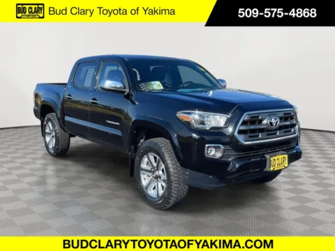Black 2017 Toyota Tacoma Limited for sale in Union Gap, WA