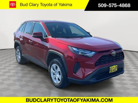 Red 2025 TOYOTA RAV4 LE AWD for sale in Union Gap, WA