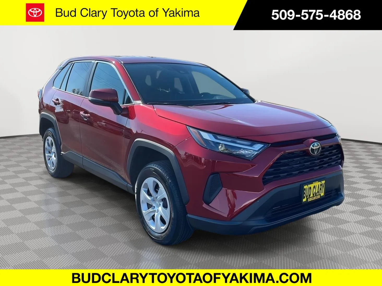 Red 2025 TOYOTA RAV4 LE AWD for sale in Union Gap, WA