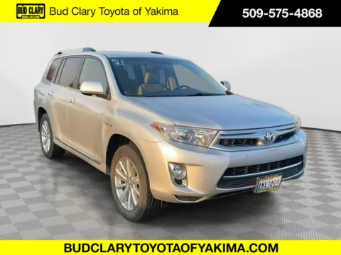 Silver 2013 Toyota Highlander Hybrid Limited for sale in Union Gap, WA