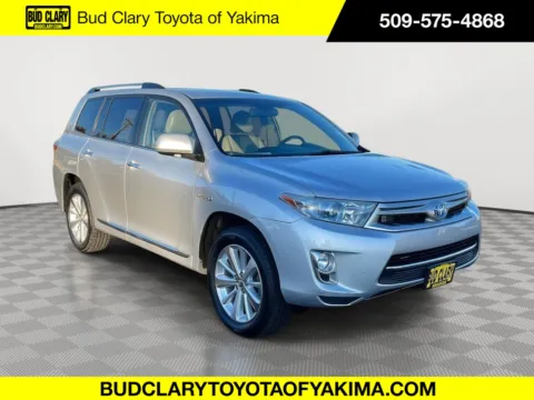 Silver 2013 Toyota Highlander Hybrid Limited for sale in Union Gap, WA
