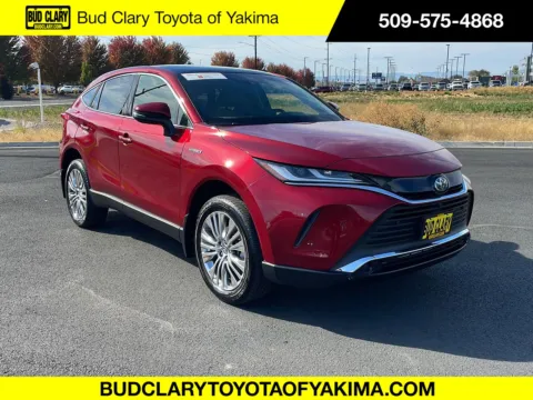 Red 2021 Toyota Venza Limited for sale in Union Gap, WA