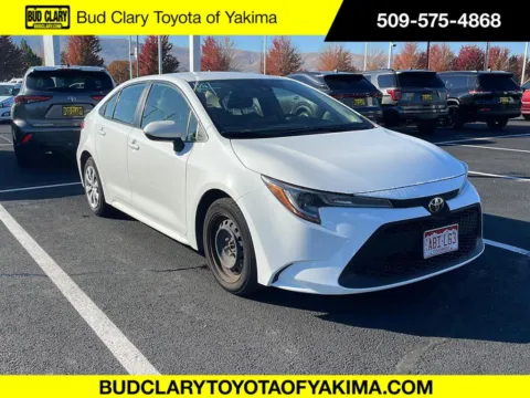 White 2022 Toyota Corolla LE for sale in Union Gap, WA