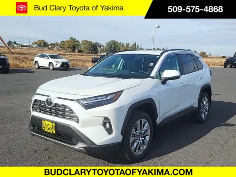 White 2025 Toyota RAV4 Limited for sale in Union Gap, WA