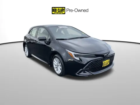 Black 2024 Toyota Corolla Hatchback SE for sale in Union Gap, WA