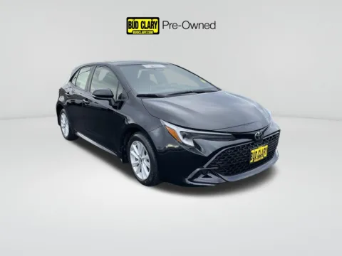 Black 2024 Toyota Corolla Hatchback SE for sale in Union Gap, WA