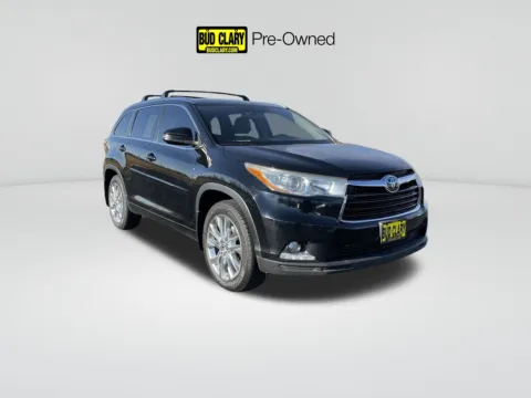 Black 2015 Toyota Highlander Limited for sale in Union Gap, WA