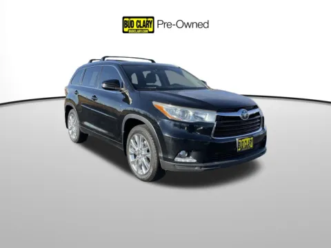 Black 2015 Toyota Highlander Limited for sale in Union Gap, WA