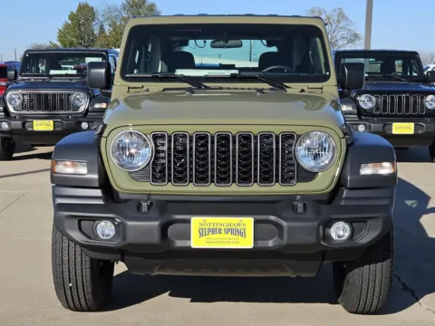 Photos of 2026 Jeep Wrangler Sport for sale in Sulphur Springs, TX at Nottingham Chrysler Dodge Jeep Ram of Sulphur Springs