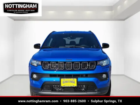 Photos of 2026 Jeep Compass Latitude Altitude for sale in Sulphur Springs, TX at Nottingham Chrysler Dodge Jeep Ram of Sulphur Springs