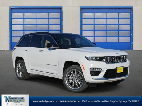 White 2025 Jeep Grand Cherokee Summit for sale in Sulphur Springs, TX
