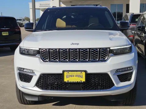 Photos of 2025 Jeep Grand Cherokee Summit for sale in Sulphur Springs, TX at Nottingham Chrysler Dodge Jeep Ram of Sulphur Springs