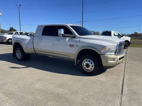 White 2011 Ram 3500 Laramie Longhorn Edition for sale in Sulphur Springs, TX