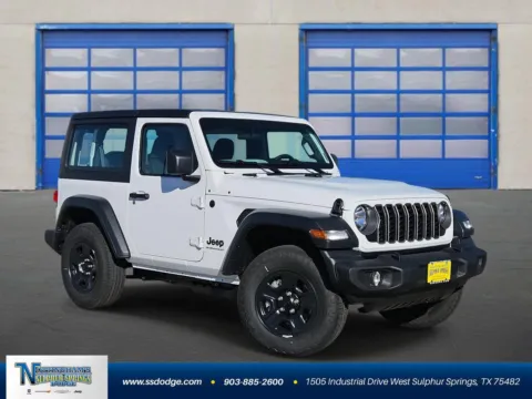 White 2026 Jeep Wrangler Sport for sale in Sulphur Springs, TX