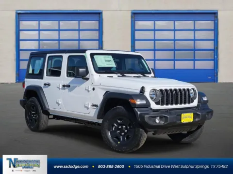 White 2026 Jeep Wrangler Sport for sale in Sulphur Springs, TX