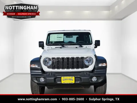 Photos of 2026 Jeep Wrangler Sport for sale in Sulphur Springs, TX at Nottingham Chrysler Dodge Jeep Ram of Sulphur Springs