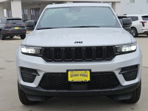 Photos of 2025 Jeep Grand Cherokee Altitude X for sale in Sulphur Springs, TX at Nottingham Chrysler Dodge Jeep Ram of Sulphur Springs