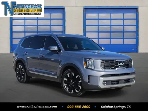 Gray 2023 Kia Telluride SX Prestige for sale in Sulphur Springs, TX