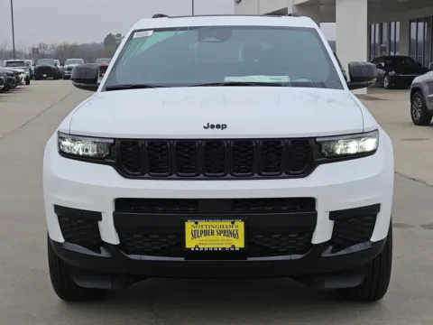 Photos of 2025 Jeep Grand Cherokee L Altitude X for sale in Sulphur Springs, TX at Nottingham Chrysler Dodge Jeep Ram of Sulphur Springs