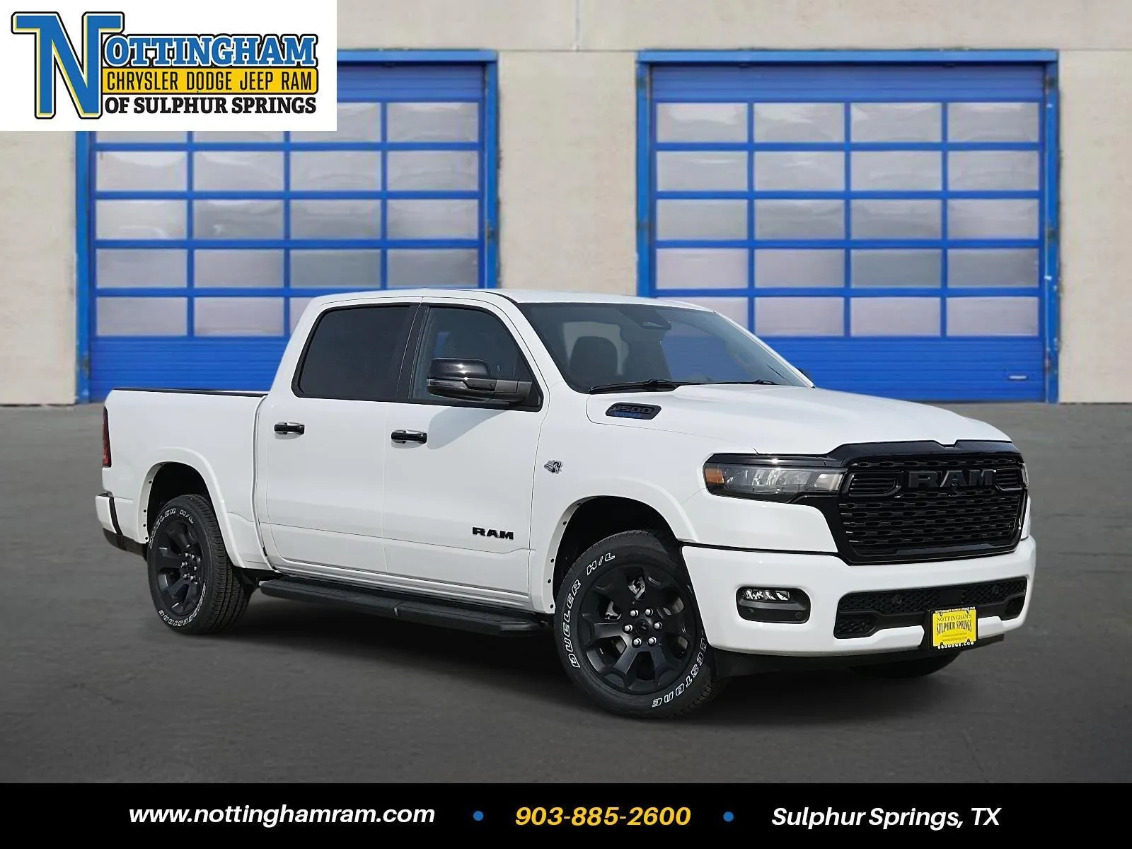 White 2026 Ram 1500 Lone Star for sale in Sulphur Springs, TX