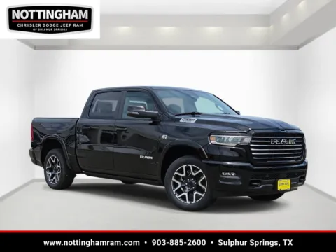 Black 2026 Ram 1500 Laramie for sale in Sulphur Springs, TX