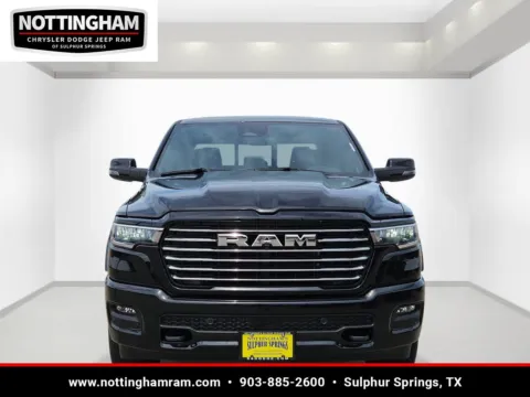 Photos of 2026 Ram 1500 Laramie for sale in Sulphur Springs, TX at Nottingham Chrysler Dodge Jeep Ram of Sulphur Springs