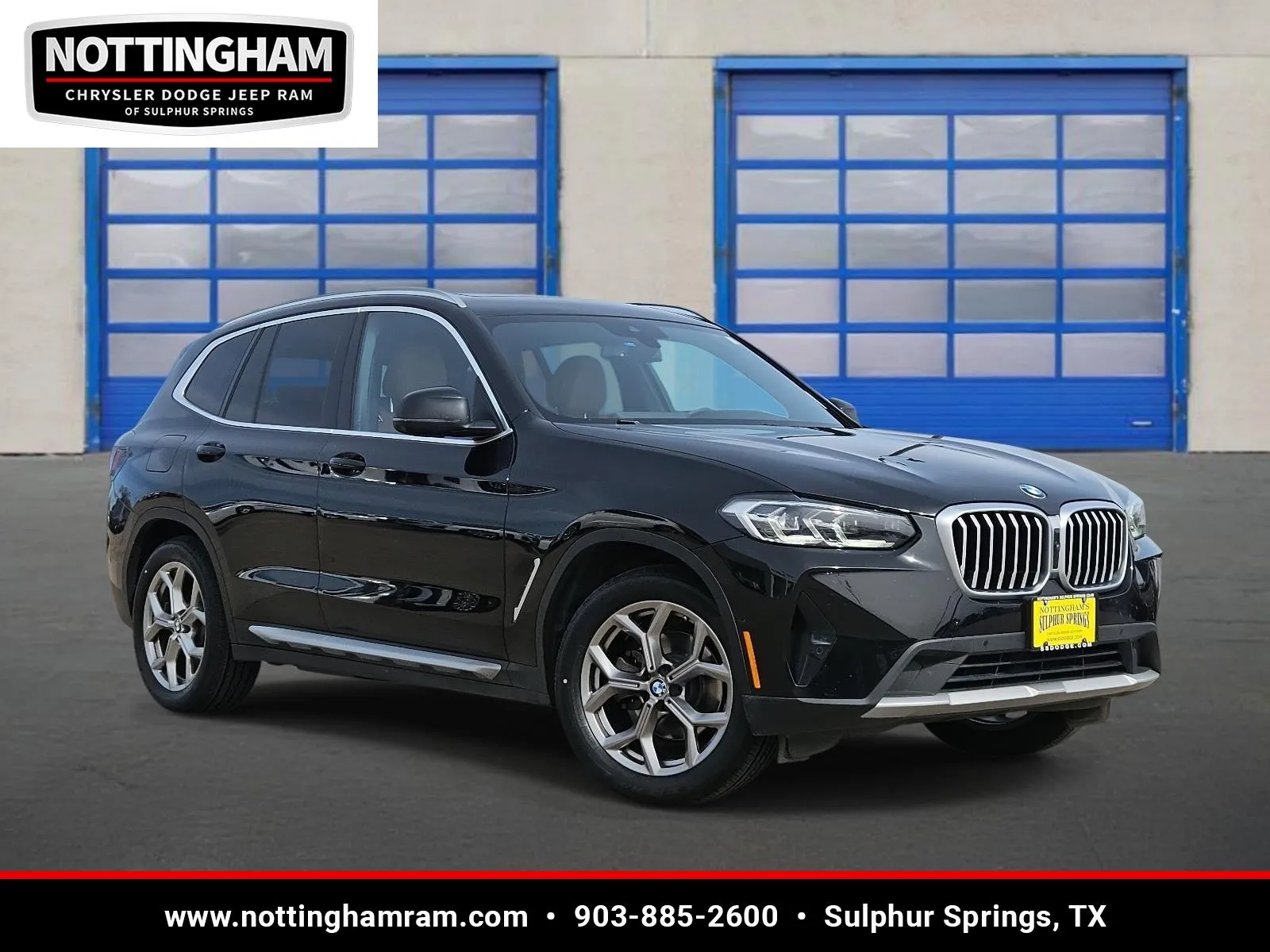 Black 2023 BMW X3 xDrive30i for sale in Sulphur Springs, TX